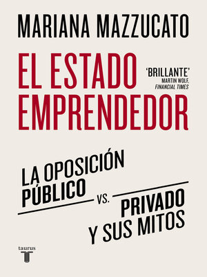 cover image of El estado emprendedor